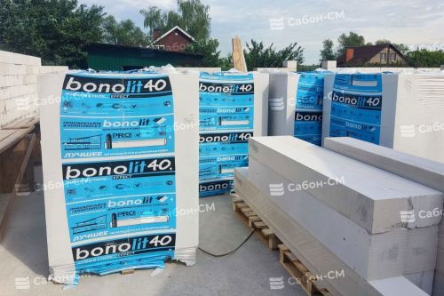 Газосиликатные блоки Bonolit Малоярославец D400 625х250х500 стеновые
