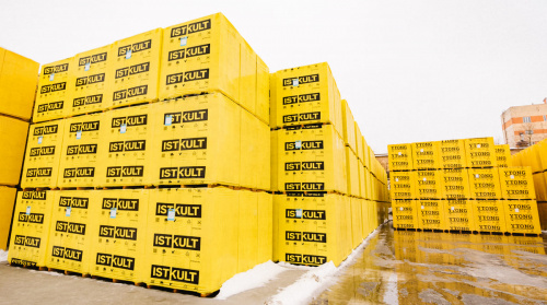 Пеноблоки Istkult Егорьевск стеновые 625х500х250, D500